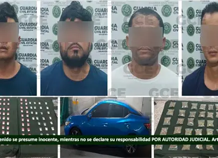 Capturan a cuatro criminales en Rioverde Capturan a cuatro criminales en Rioverde