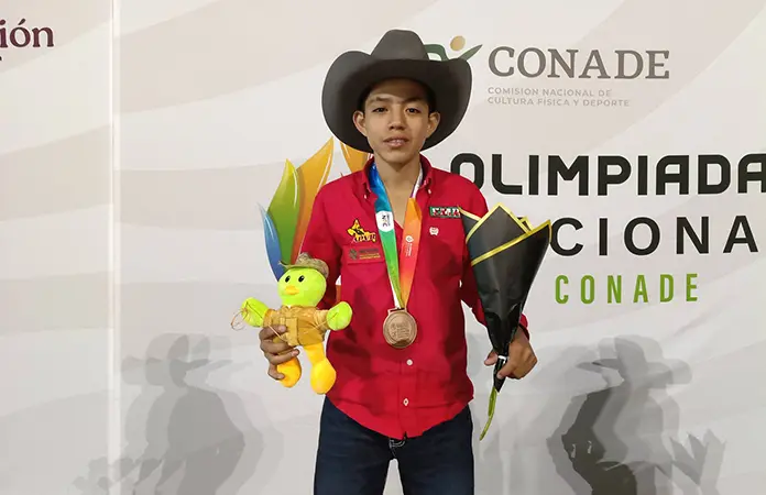 Histórico bronce en Rodeo para San Luis
