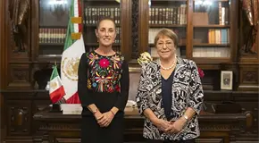 M&eacute;xico refrenda apoyo a Bachelet para la ONU