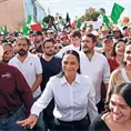 Apagada marcha morenista