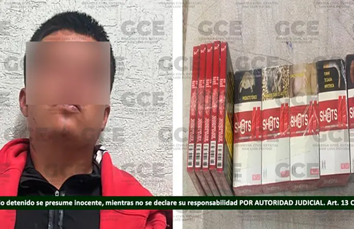 Aprehenden a ladrón de tiendas de la capital