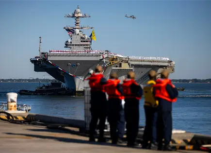 Vuelve a EEUU portaaviones que particip&oacute; en la guerra con Ir&aacute;n y en la captura de Maduro