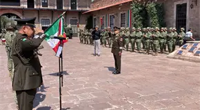 Jos&eacute; Luis Cruz Aguilar asume mando en Doceava Zona Militar