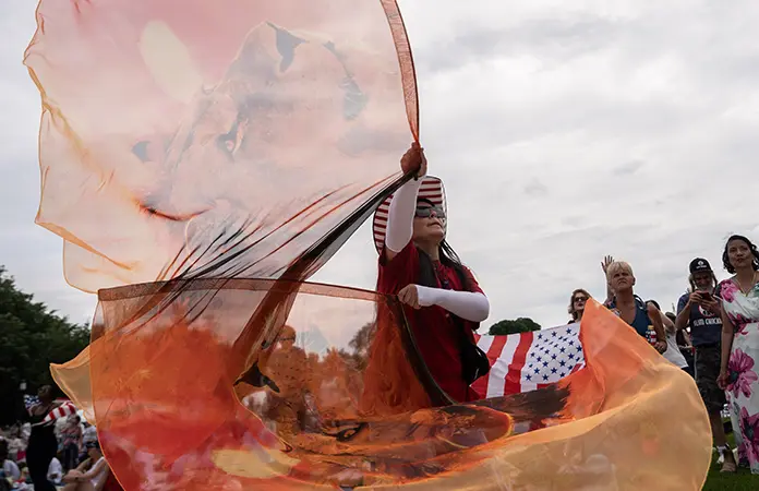 Oración patriótica en el National Mall