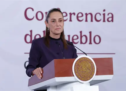 Sheinbaum acusa a Maru Campos de sabotear marcha de Morena Sheinbaum acusa a Maru Campos de sabotear marcha de Morena