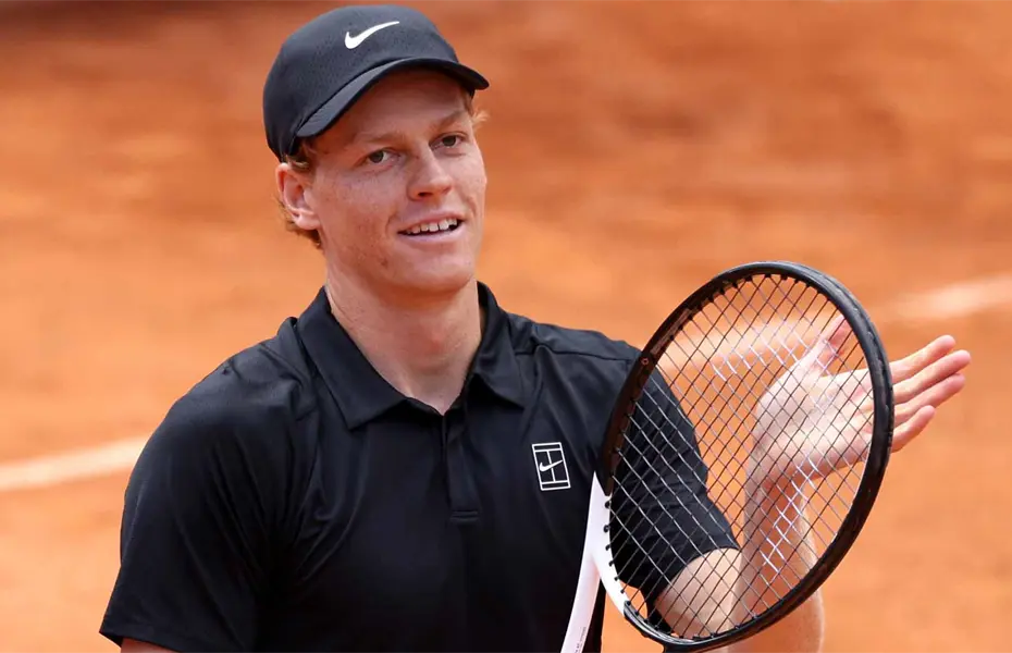 Sinner hace historia en Roma