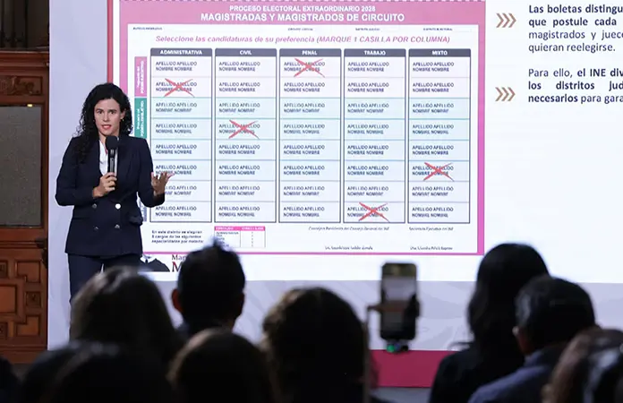 Elección Judicial, al 2028