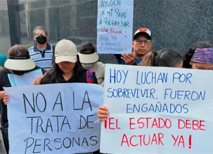 Familiares de peruanos reclutados en Rusia exigen respuestas en Lima