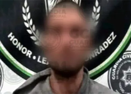 Ladr&oacute;n se meti&oacute; por la fuerza a domicilio