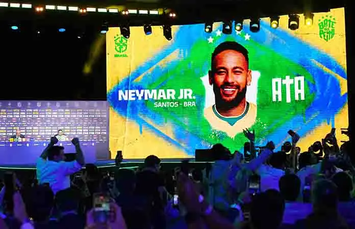 Neymar convocado al Mundial con Brasil