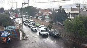 Lluvia pega en toda la capital; no hay cierre viales