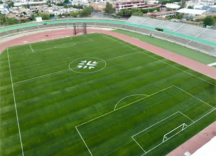 Rescatan cancha del Plan de San Luis