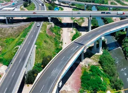 AIFA cierra temporalmente gaza de incorporación en Circuito Exterior AIFA cierra temporalmente gaza de incorporación en Circuito Exterior