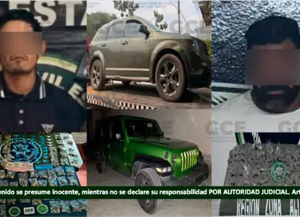 Capturan a integrantes de grupos delictivos