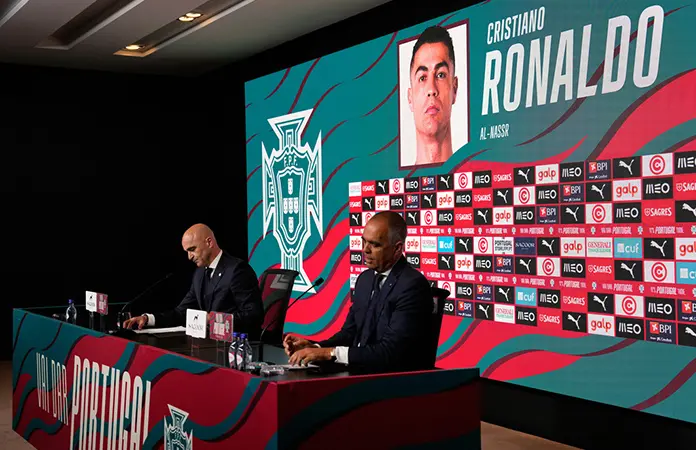 Cristiano encabeza la lista de Portugal