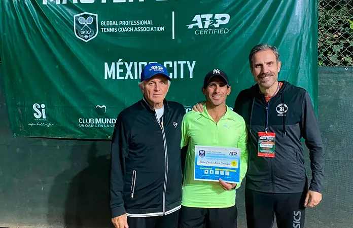 Entrenador del tenis potosino, por certificación internacional