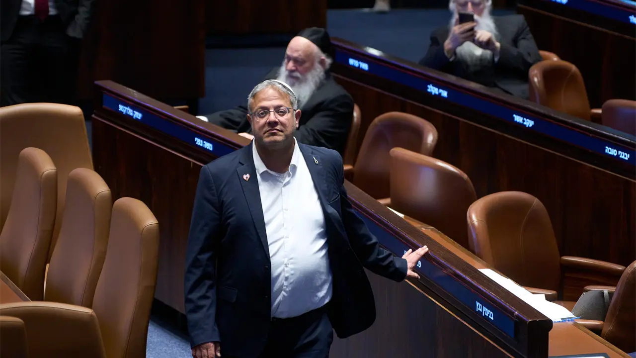 Netanyahu amonesta a Ben-Gvir por video con activistas en Gaza