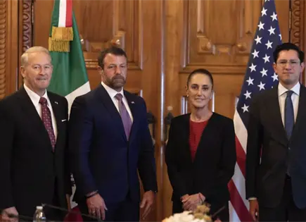 Sheinbaum recibe a Markwayne Mullin en Palacio Nacional Sheinbaum recibe a Markwayne Mullin en Palacio Nacional
