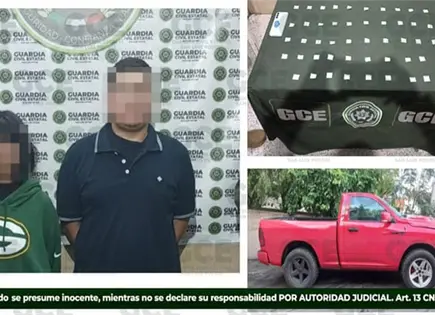 Detienen a pareja por presunta venta de droga Detienen a pareja por presunta venta de droga