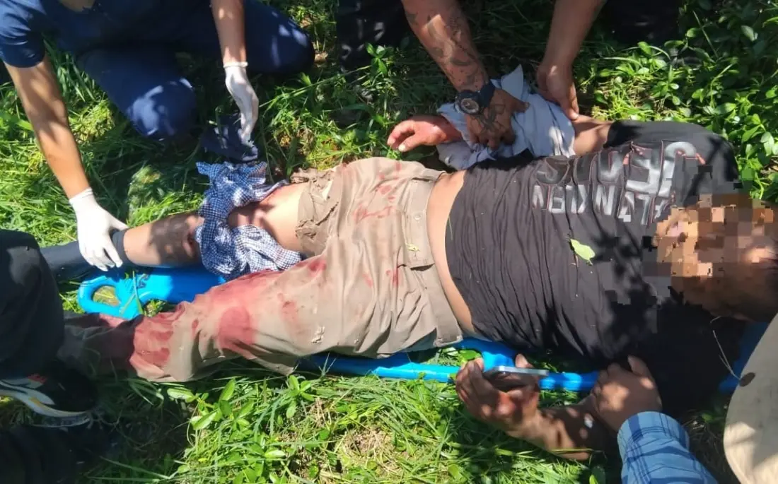 Fotos | Cocodrilo ataca a un hombre en presa de San Vicente