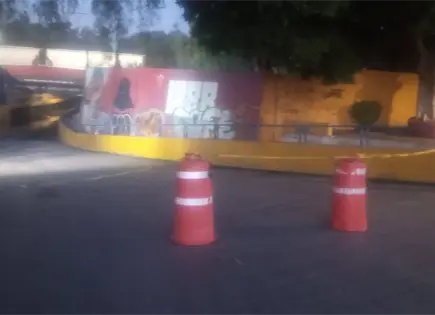Siguen cierres viales por lluvias en la capital Siguen cierres viales por lluvias en la capital
