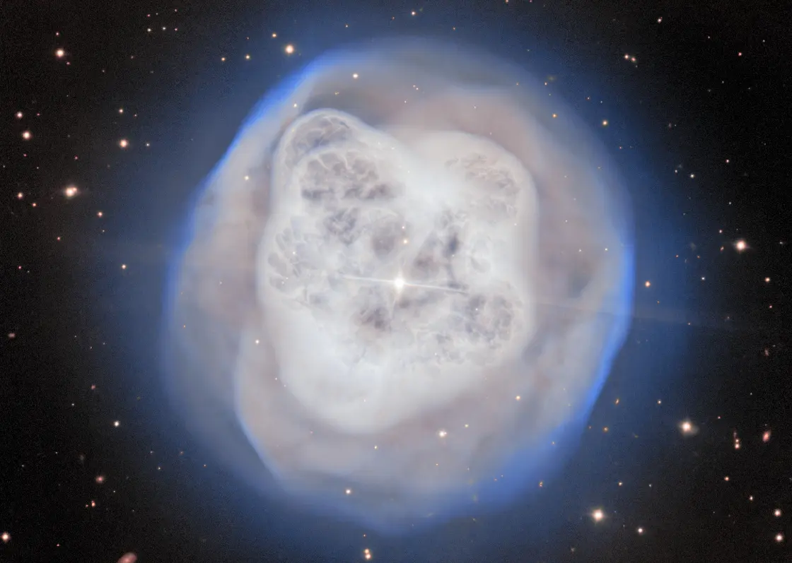 Telescopio Gemini Norte capta estrella moribunda en Nebulosa Bola de Cristal
