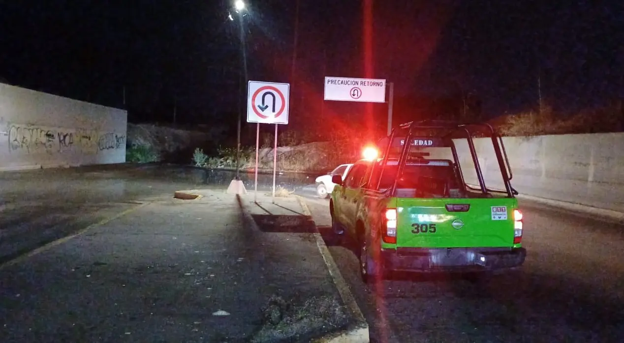 Vialidades de Soledad siguen transitables pese a lluvias