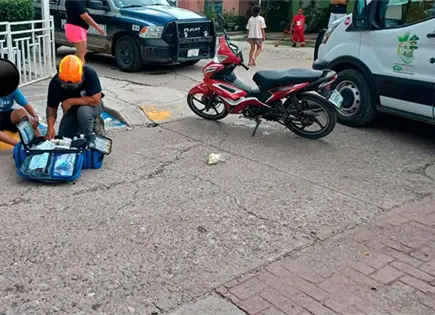 Atropellan a dos menores Atropellan a dos menores