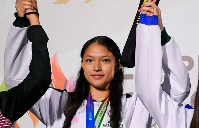 Fátima Barrón es bicampeona
