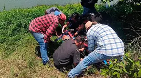 Hombre sobrevive a ataque de un cocodrilo