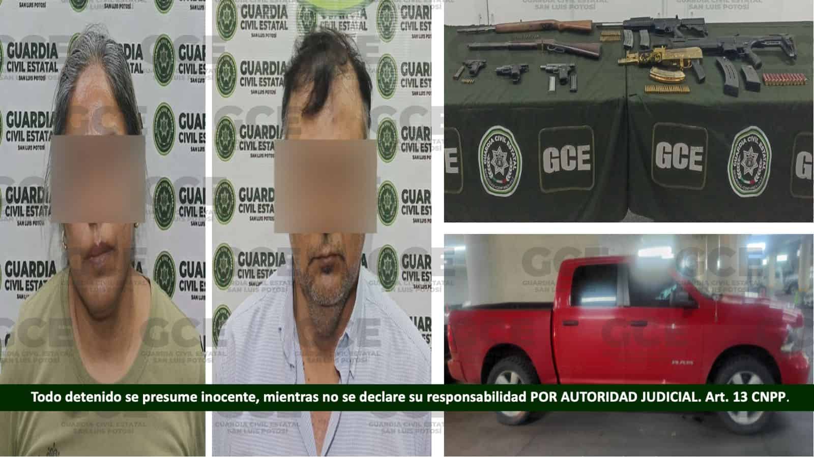 Cae exalcalde de Tampamolón y su esposa con un arsenal | Pulso Diario de  San Luis