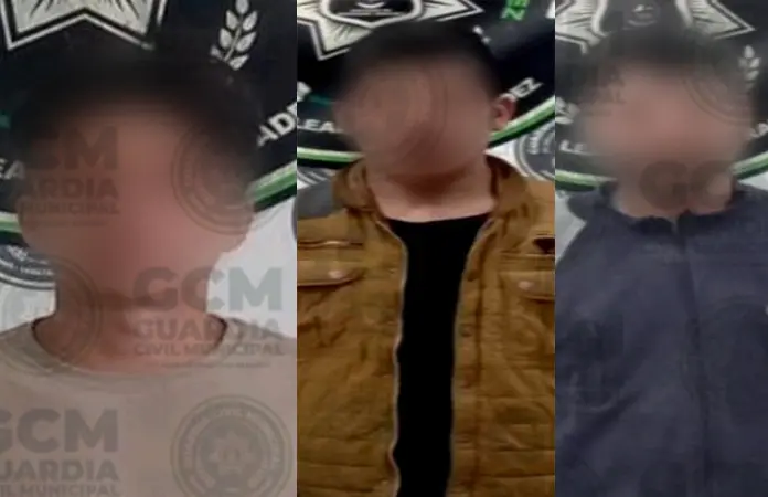 Arrestan a tres en SGS con mota
