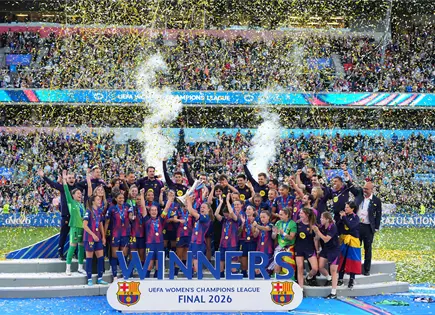 Barcelona gana Liga de Campeones femenina 2024 con goleada 4-0