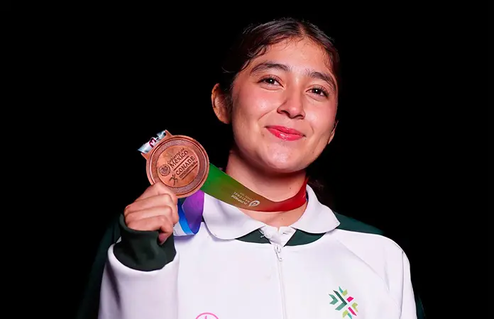 Dulce María obtiene bronce en taekwondo