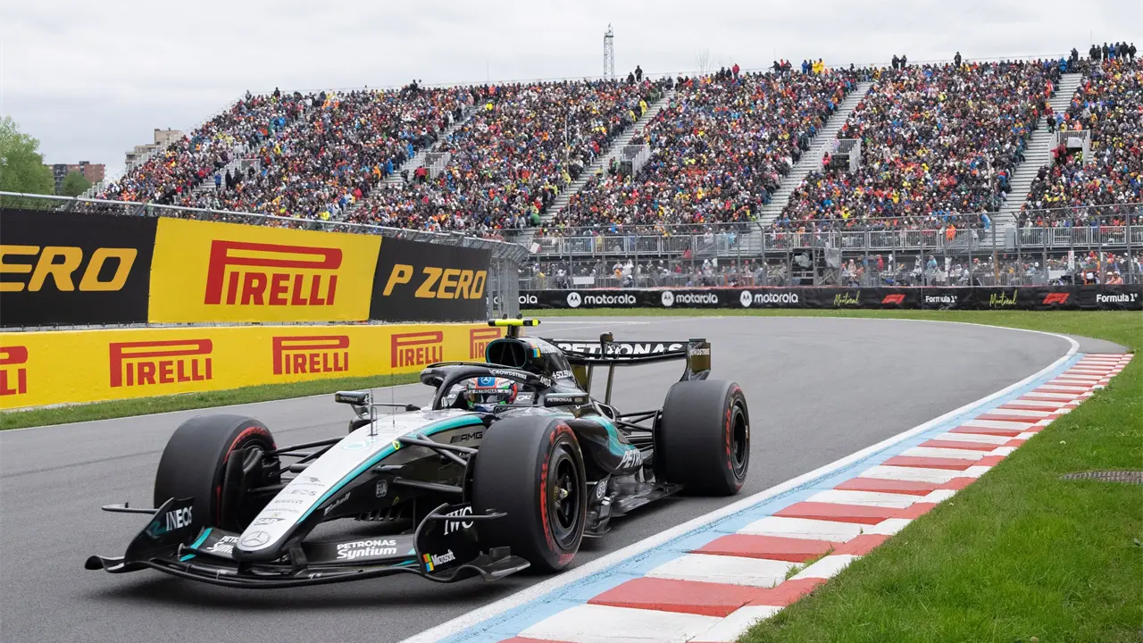 Kimi Antonelli gana Gran Premio Canadá tras falla de motor de Russell
