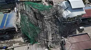 Colapsa un edificio en Filipinas; un muerto