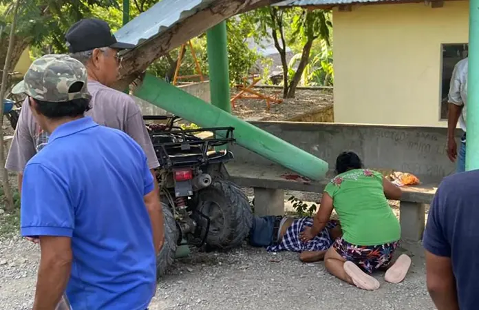 Hombre pierde la vida tras ser embestido por camioneta