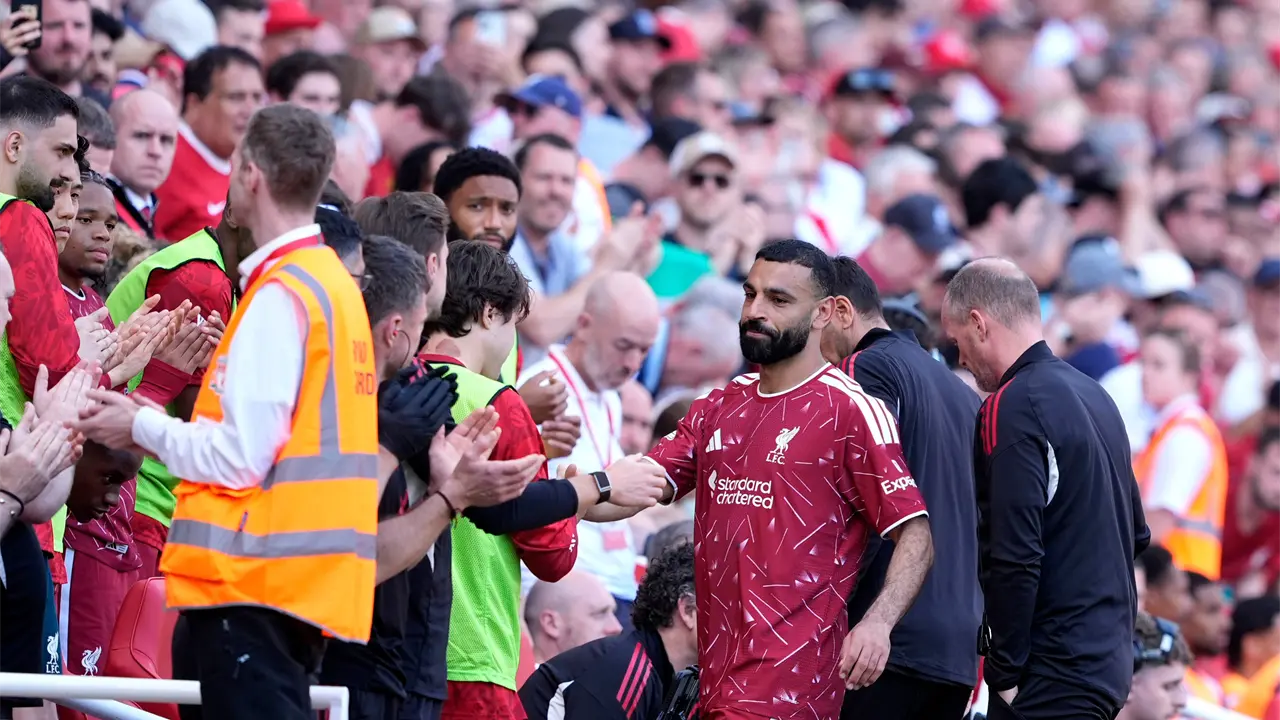 Mohamed Salah lloró en su despedida tras nueve años en Liverpool