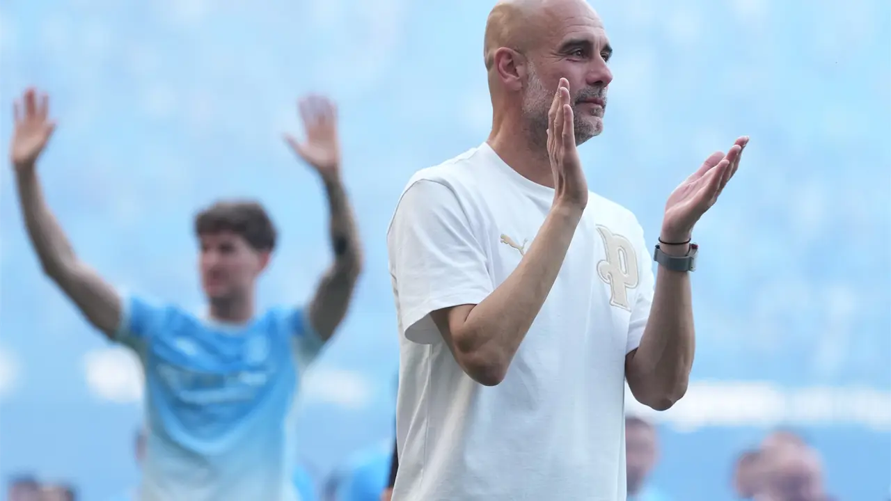 Pep Guardiola se despide del Manchester City tras 10 años