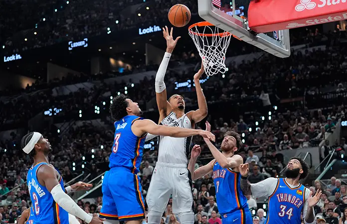 Spurs igualan serie al Thunder