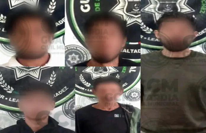 Con dosis de droga, arrestan a siete viciosos