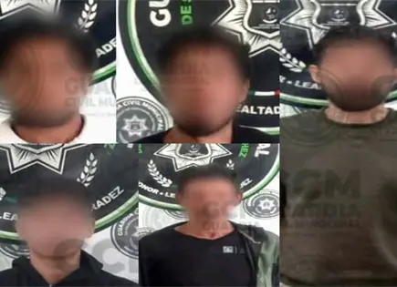 Con dosis de droga, arrestan a siete viciosos