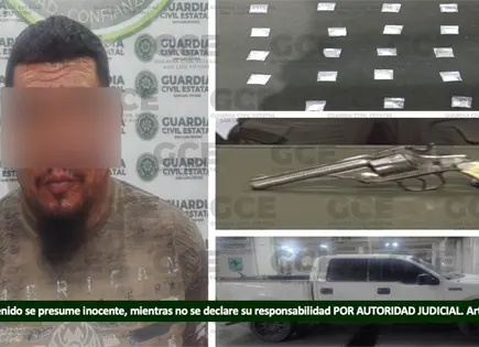 Detienen a dos con droga en Ahualulco