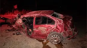 Fallece conductor en desigual choque