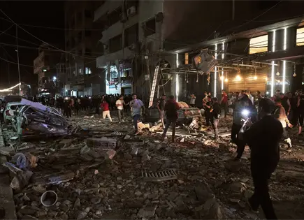 Israel bombardea Ciudad de Gaza y mata a l&iacute;der militar de Ham&aacute;s