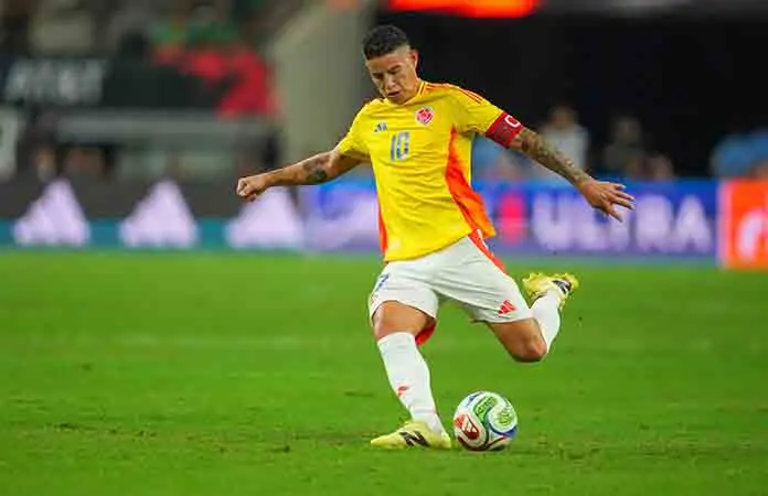 Lideran James y Díaz convocatoria de Colombia