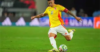 Lideran James y D&iacute;az convocatoria de Colombia