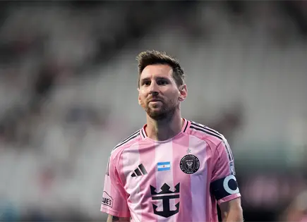 Lionel Messi sufre molestia en isquiotibial izquierdo en Miami Lionel Messi sufre molestia en isquiotibial izquierdo en Miami