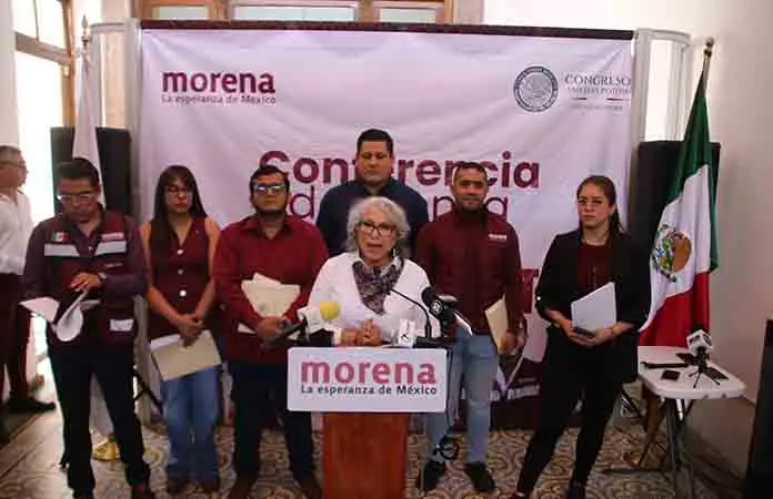 Morena da su respaldo a Roxana Hernández