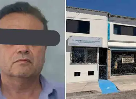 Se entrega médico señalado por caso de sueros vitaminados Se entrega médico señalado por caso de sueros vitaminados